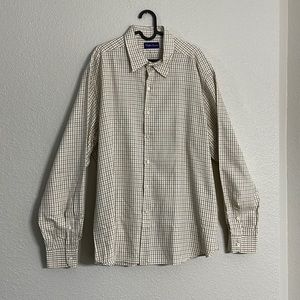 Ralph Lauren Purple Label Button Front Shirt XL Made in Italy
